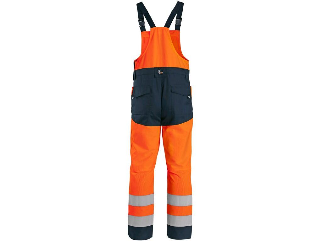 Zahradníky CXS HALIFAX, výstražné se síťovinou, pánské, oranžovo-modré, vel. 48